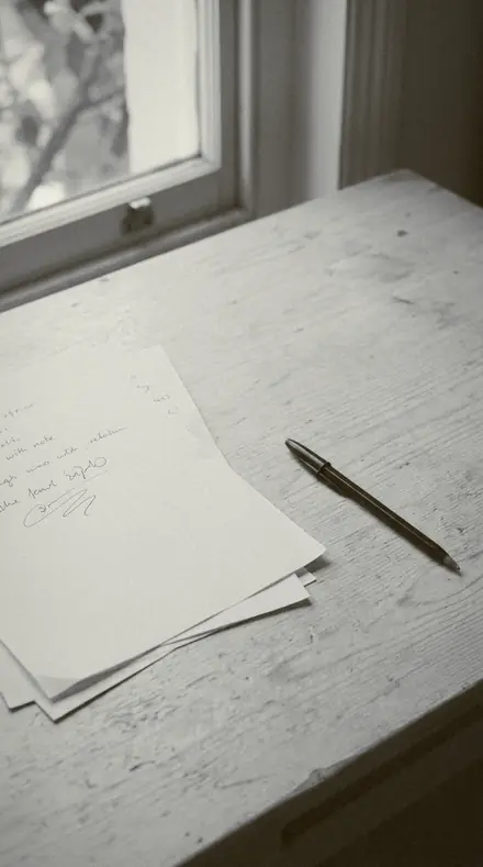 Graded with Sepia Archive: Letters and papers, warmed on vellum