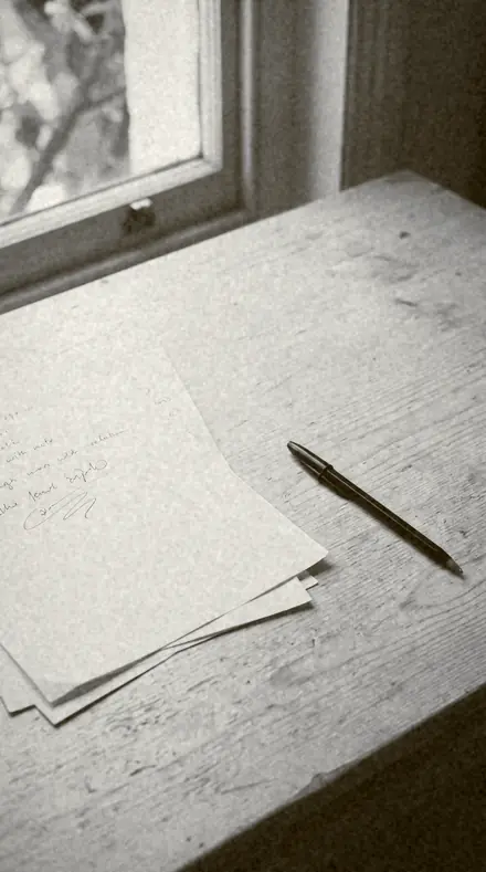 Archive Box applied to Letters and papers, warmed on vellum