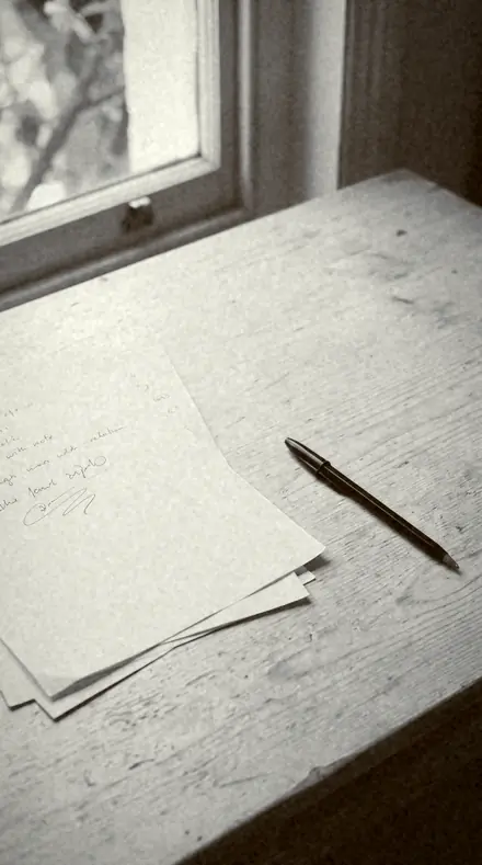 Attic Folio applied to Letters and papers, warmed on vellum
